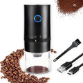 Portable Electric Burr Coffee Grinder USB Rechargeable Ceramic Grinding Core Beans for Espresso and French Press