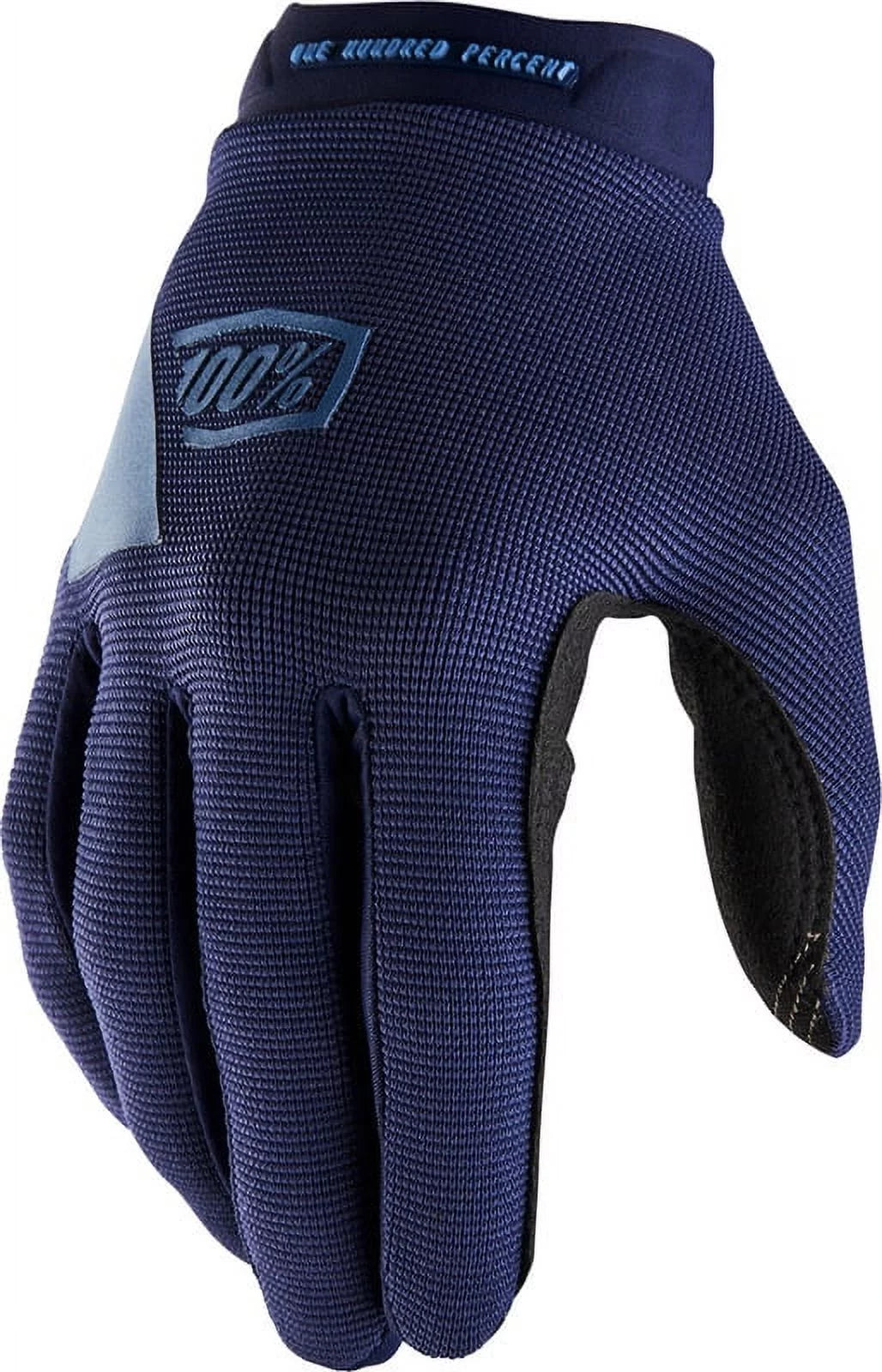 100% Ridecamp Gloves - Navy/Slate, Full Finger, Women's, Large