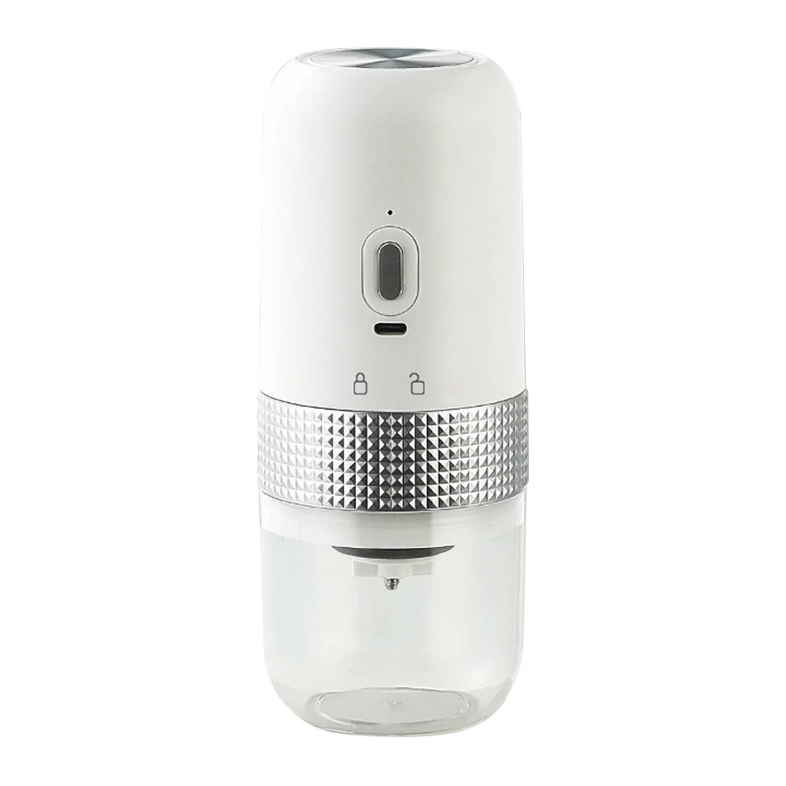 Coffee Grinder Electric Burr Grinders Easy to Clean for Home, Office, Bar, Restaurant, Car Efficient Coffee Bean Grind Mchine white