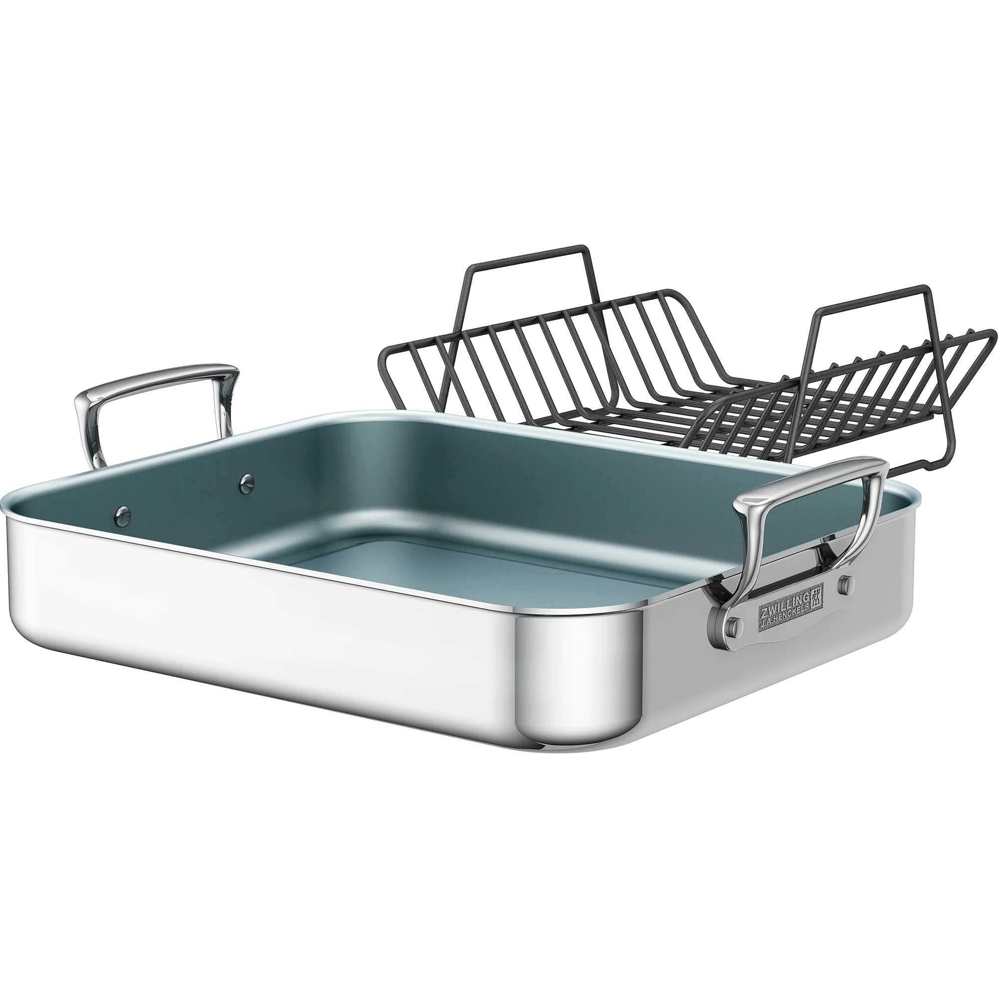 ZWILLING J.A. Henckels Stainless Steel Ceramic Nonstick Roasting Pan