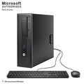 HP EliteDesk 800 G1 SFF Desktop, Intel Quad Core I7-4790 3.6 GHz, 8 GB DDR3, 512 GB SSD, DVDRW, WiFi, Bluetooth, Mouse&Keyboard, Windows 10 Pro 64 Bit (EN/FR/ES) Used Grade A