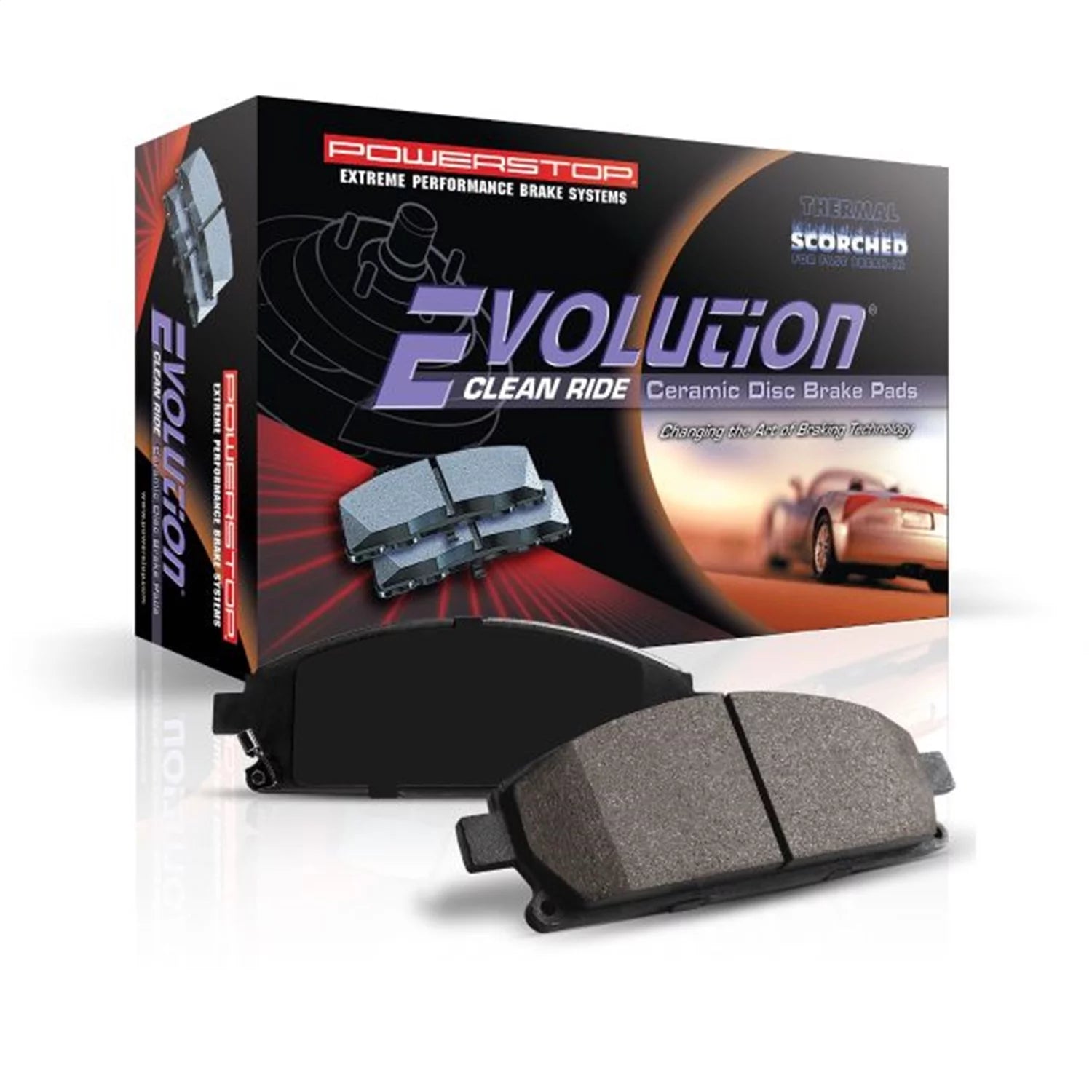 Power Stop Rear Z16 Evolution Ceramic Brake Pads 16-1839 2016-2018 Cadillac ATS Fits 2016 Cadillac ATS