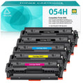 054H 054 Toner Cartridge Compatible for Canon 054H 054 CRG-054H Color ImageCLASS MF644Cdw MF642Cdw MF641Cw LBP622Cdw MF640C Toner Printer Ink (Black Cyan Magenta Yellow, 5-Pack)