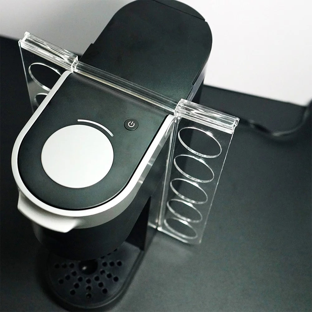 Coffee Capsules Organizer Coffee Makers Space Saving Acrylic Coffee Pod Holder