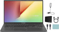 ASUS VivoBook 15.6'' Touchscreen FHD 1080p Laptop PC, 10th Gen Quad-Core Intel I5-1035G1, 1.0GHz, 12GB DDR4 RAM, 512GB PCIe SSD, Fingerprint Reader, Windows 10 Home, Black + Mazepoly Accessores