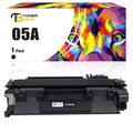 CE505A Compatible 05A Toner Cartridge for HP 05A CE505A 505A CE505D 05X CE505X CE505XD Laserjet P2035 P2035N P2055DN P2030 P2050 P2055D P2055X Printer Ink (Black, 1-Pack)