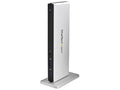 StarTech.com Dual Monitor USB 3.0 Docking Station w/ DVI to VGA & HDMI Adapters, 5x USB 3.0 & Audio - Vertical DVI Dock for Mac & Windows
