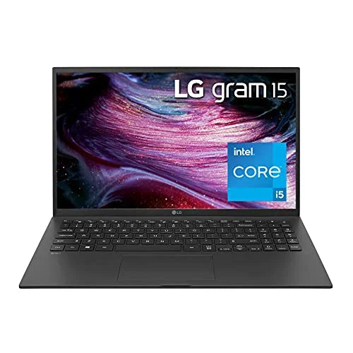LG Gram 15Z90P ¨C 15.6 Full HD IPS (1920x1080) Ultra-Lightweight Laptop, with 11th Gen Intel Core i5-1135G7 CPU, 8GB RAM, 512GB SSD, Up to 21 Hour Battery, Thunderbolt 4, Black ¨C 2021