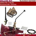 American Shifter  TH200 Shifter Kit Black 12 in. E Brake Cable Clamp Trim Kit for D9F6A