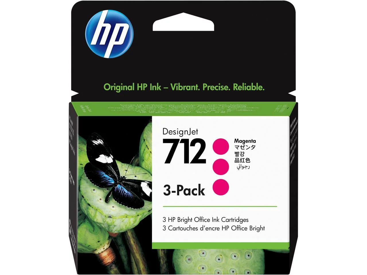HP 712 Original Ink Cartridge Magenta 3ED78A