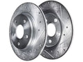 Rear Brake Rotor Set - Compatible with 2015 Honda Civic