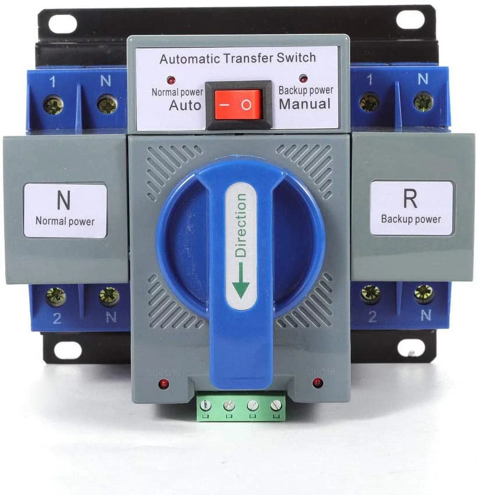 Dual Power Automatic Transfer Switch Generator Changeover Switch 110V 2P 63A