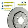 Front Brake Rotor for Jeep Grand Cherokee Comanche Wagoneer Wrangler Goodyear