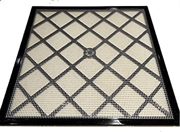 14 x 14 Polyscreen Mesh Tray Screen Inserts Compatible With 5 and 9 Tray Excalibur Dehydrators- 5 Pack