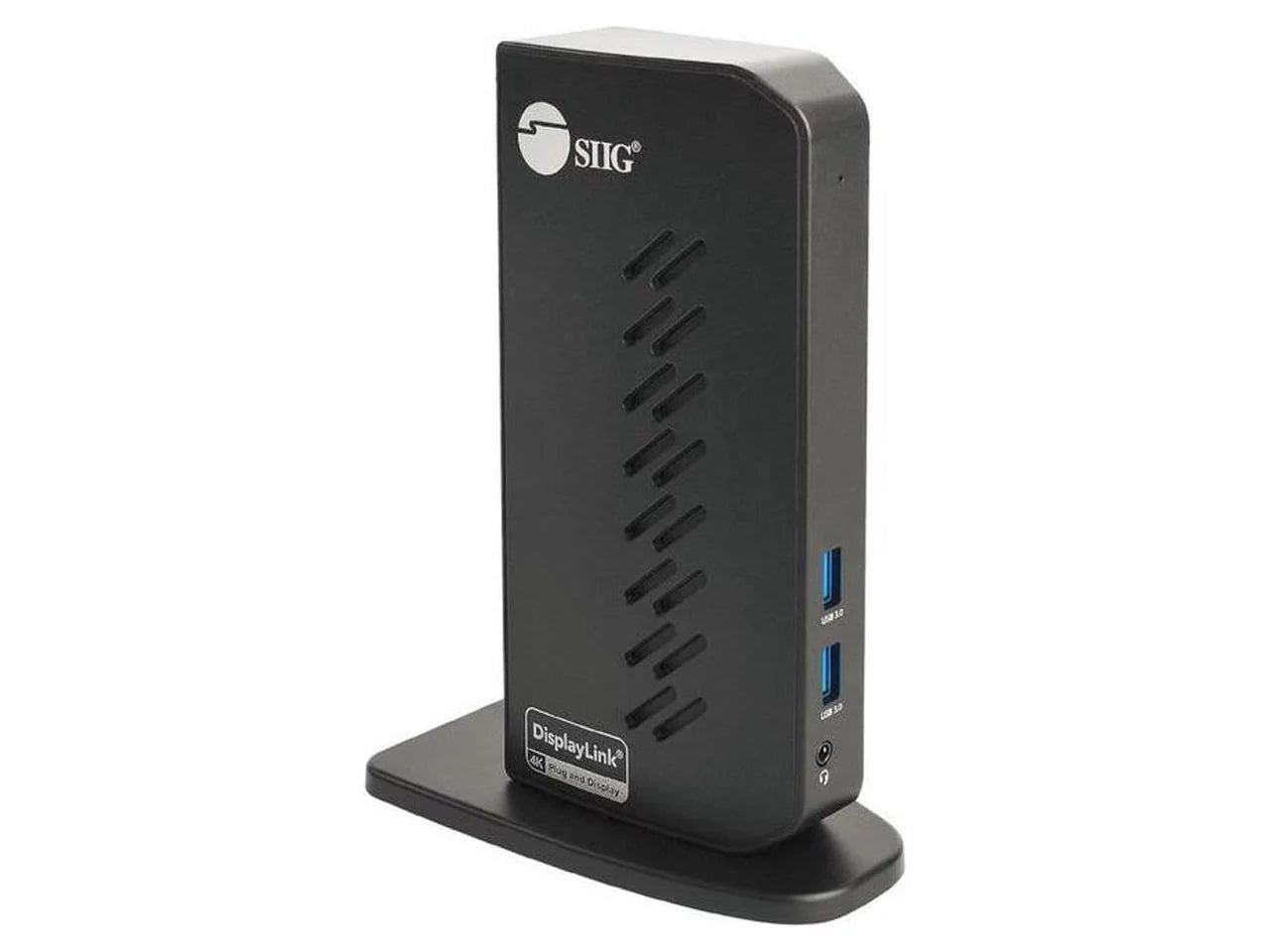 SIIG AC JUDK0L11S1 Dual Video Full HD HDMI Video Docking Station Brown Box