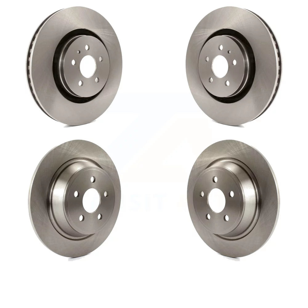 Front Rear Disc Brake Rotors Kit For Ford Edge Fusion Lincoln MKZ MKX Nautilus Continental K8-101160