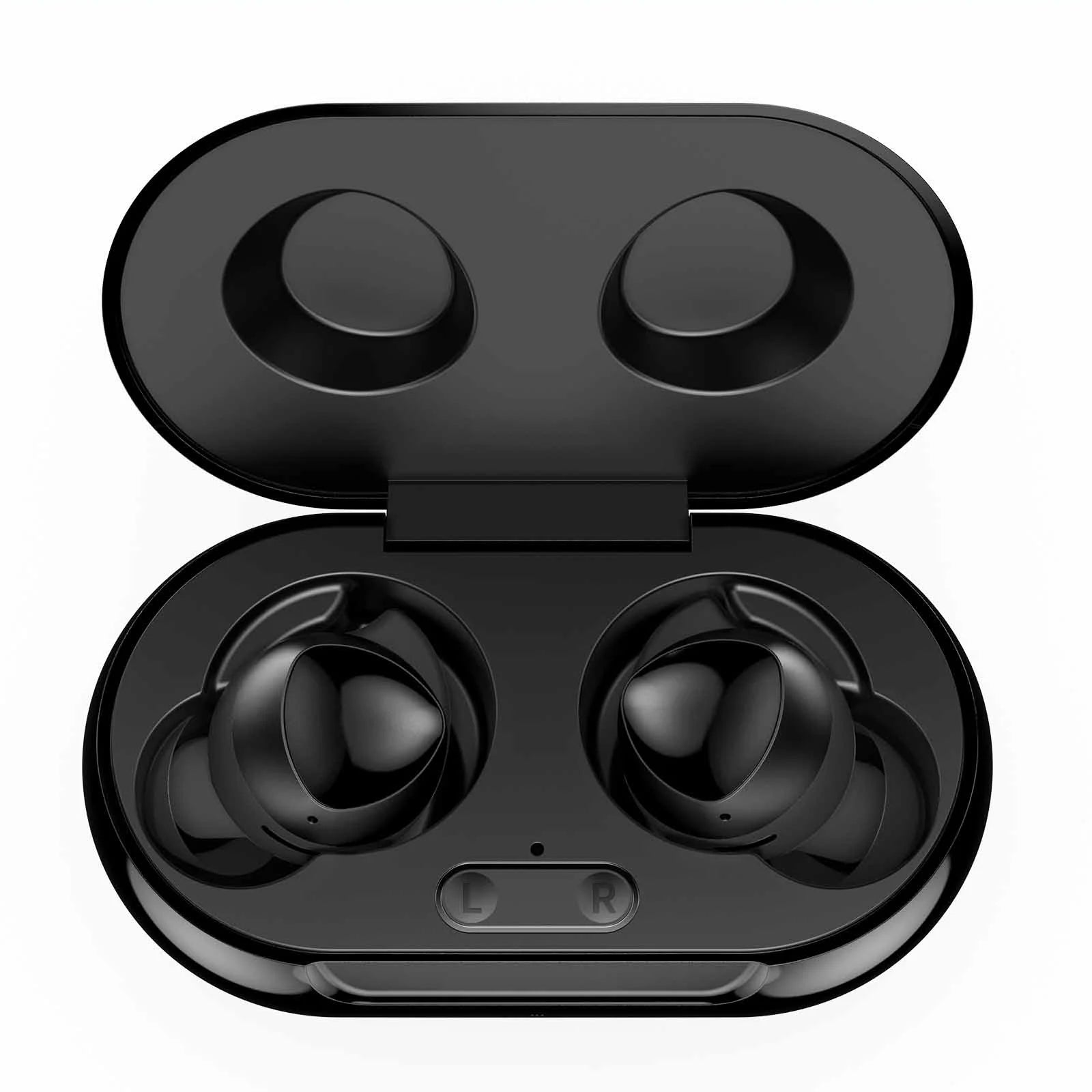 UrbanX Street Buds Plus True Bluetooth Wireless Earbuds For vivo iQOO Pro 5G With Active Noise Cancelling (Charging Case Included) Black