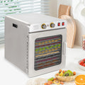 12 Tray 110V Commercial Food Dehydrator Stainless Steel Fruit Meat Dryer Machine