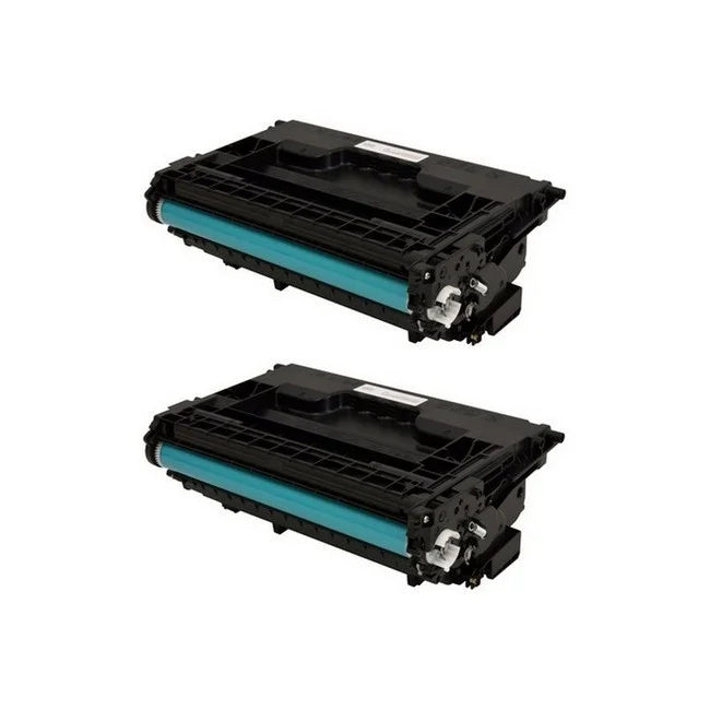 PrinterDash Compatible Replacement for LaserJet Enterprise M608/M609/M631/M632/M633/E60155/E62665 Series Extra High Yield Toner Cartridge (2/PK-41000 Page Yield) (NO. 37Y) (CF237YGD)