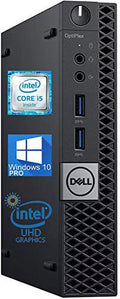 Dell OptiPlex 3040 Micro Desktop Computer, Intel Core i5-6500 Upto 3.2GHz 16GB RAM, 512GB SSD, AC Wi-Fi, Bluetooth, DisplayPort, HDMI - Windows 10 Pro (used)