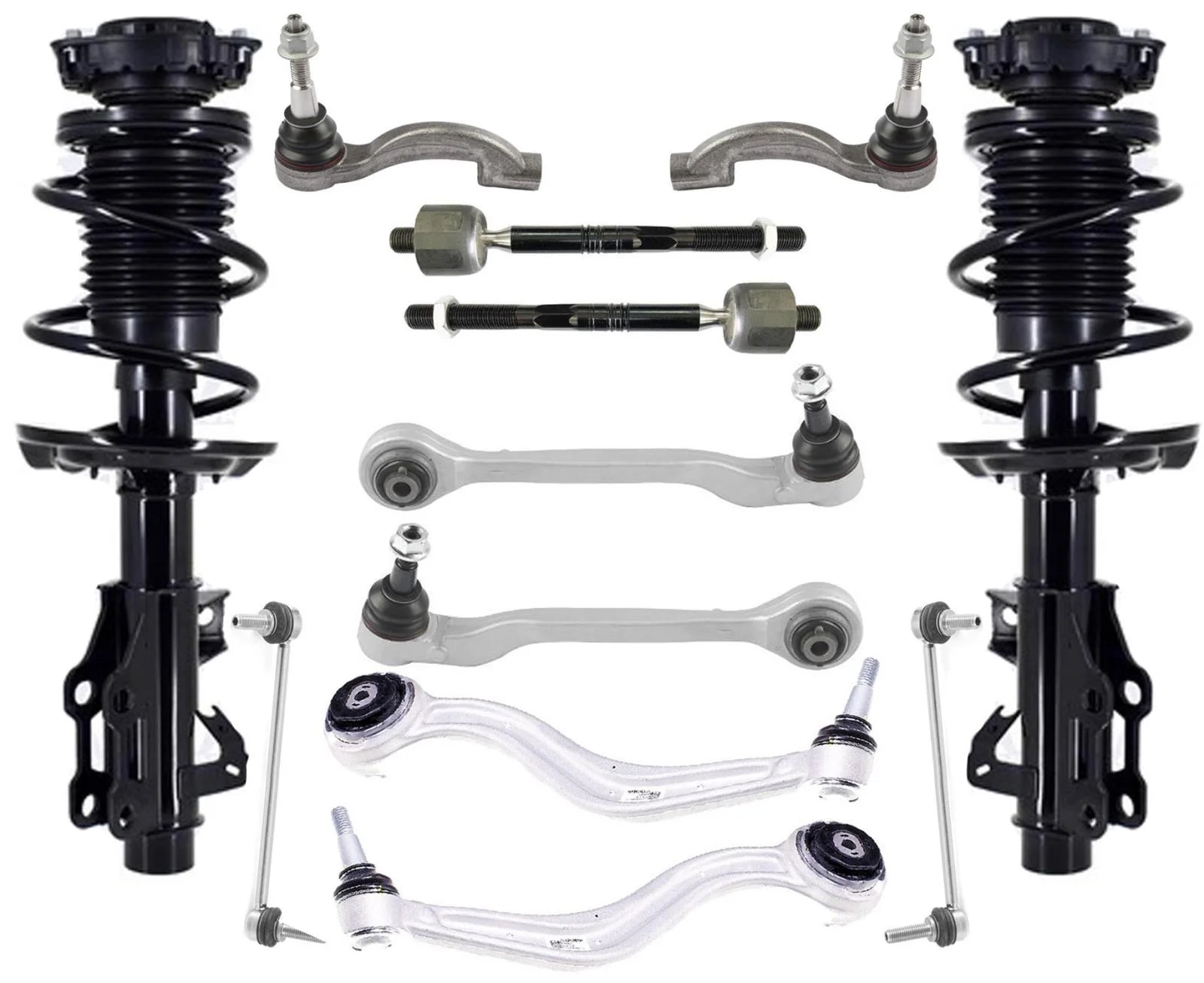 Front Struts Control Arms Tie Rods For Camaro SS 2016-22 W/O Variable Damping