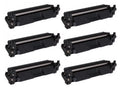 PrinterDash Compatible MICR Replacement for LaserJet Pro M203DN/M203DW/M227D/M227FDN/M227FDW/M227SDN Black Toner Cartridge (6/PK-1600 Page Yield) (NO. 30A) (CF230A_6PK)