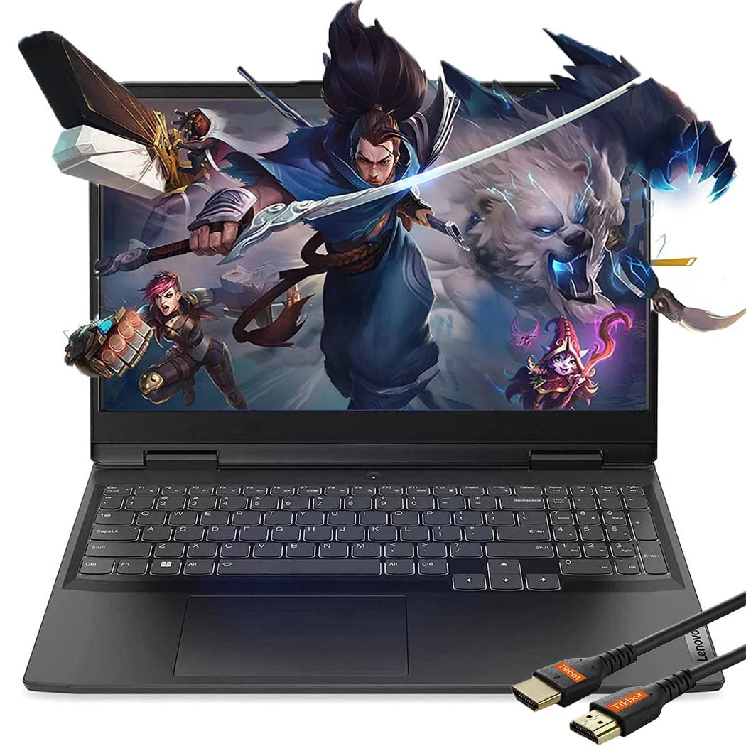 Lenovo Ideapad Gaming 3i Laptop| 12th Gen Intel Core i5-12500H| NVIDIA GeForce RTX 3050| 15.6 FHD 120Hz| Backlit Keyboard| Wi-Fi 6| USB-C| Windows 11| Webcam| HDMI Cable (16GB RAM | 1TB PCIe SSD)