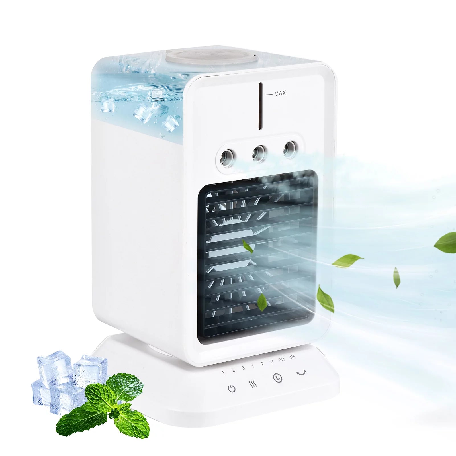 Dazzduo Air conditioning fan,Air Cooler Room Portable Fan Air Bedroom Office Outdoor Office Outdoor Use Cooler Room 3 Fan Air Cooler Wind Wind Speeds Adjustable Room 3 Wind Speeds Adjustable Wind
