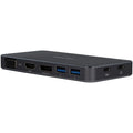 VisionTek VT200 USB C Portable Dock Dual Display, USB 3.0, HDMI DisplayPort, VGA, Power Delivery Passthrough USB-C Laptop, Mac, PC Compatible, USB-C 0 901226