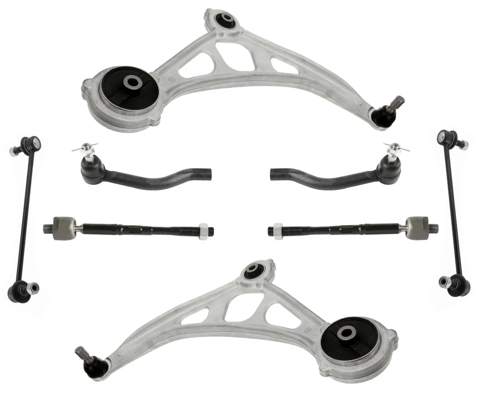 Front Lower Control Arms Tie Rods & Sway Bar Links For Nissan Murano 2015-2022