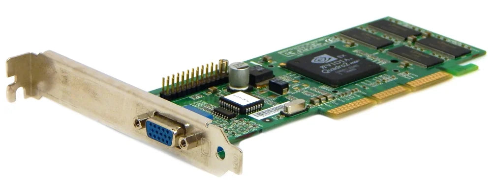 Dell nVIDIA Quadro2 MXR 32MB VGA AGP Video Card 5F734 Video Gard AGP 32MB