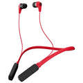 Skullcandy INK'D Bluetooth Wireless Earbud Headphones in Red/Black