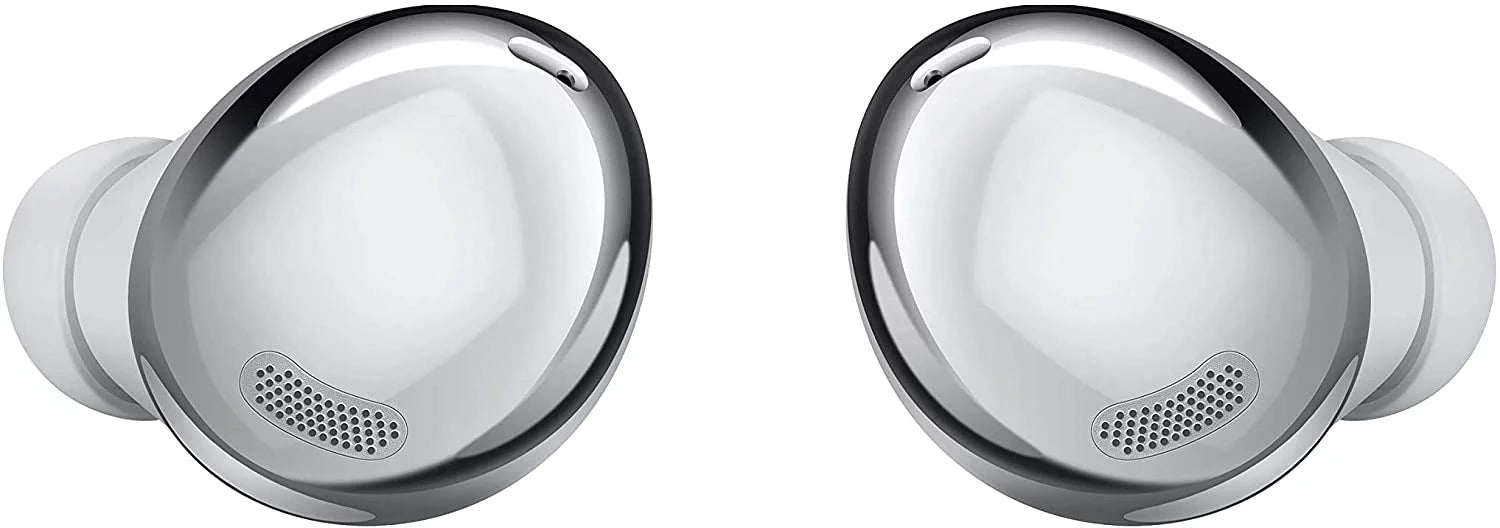 UrbanX Street Buds Pro Bluetooth Earbuds For Oppo Reno 5G True Wireless, Noise Cancelling, Charging Case, Quality Sound, Sweat Resistant, Silver White (US Version)