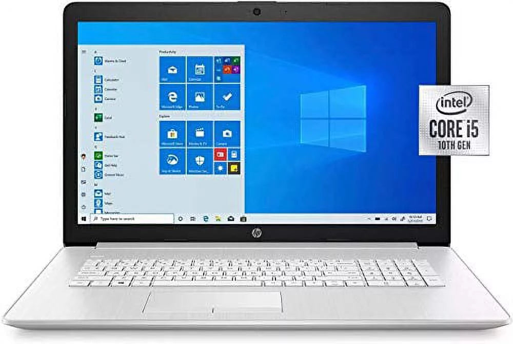HP - 17.3 HD+ Touchscreen Laptop - 10th Gen Intel Core i5 - 8GB Memory - 256GB SSD - Numeric Keypad - DVD-Writer - Windows 10 Home