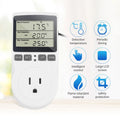 Smart Digital Thermostat Outlet Controller Heating Cooling Temperature Probe