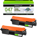 greencycle CRG047 Toner Cartridge Replacement Compatible for CANON 047 Black Toner Cartridge imageCLASS MF113W LBP113W LBP112 MF112 MF110 LBP110 Printer Ink Cartridge (2PCS)
