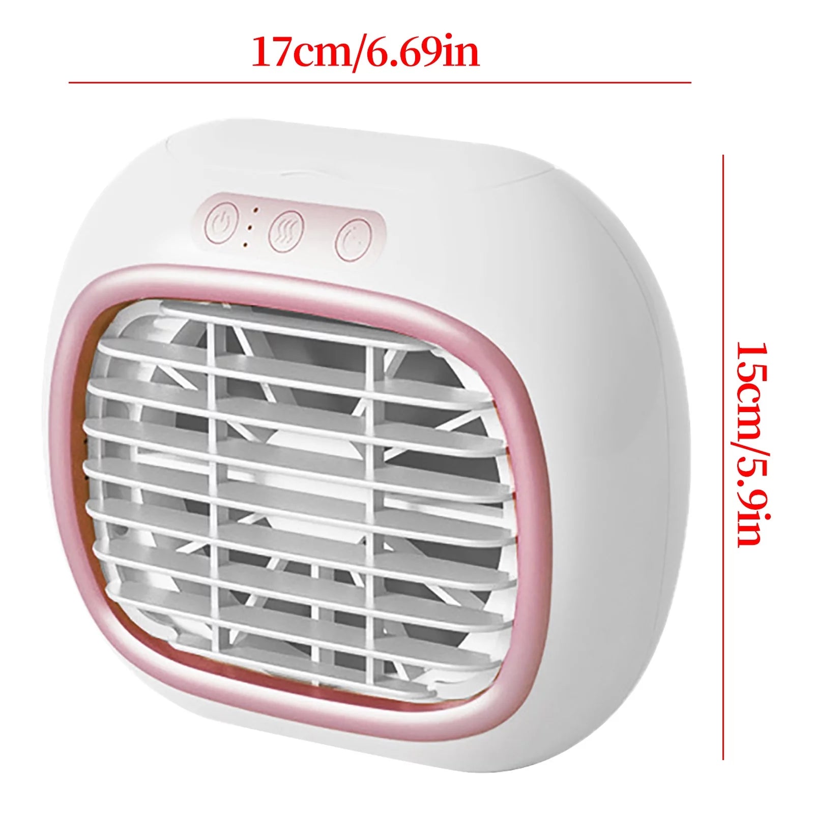Back to School Savings! Feltree Household Conditioner Fan Cooler Silent Plug-in Refrigeration Small Conditioner Bedroom Desktop Water-cooled Electric Fan Humidification Conditioner