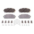 Disc Brake Pad Set Fits select: 2014-2020 JEEP CHEROKEE, 2021 JEEP CHEROKEE LATITUDE LUX