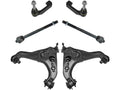 Front Control Arm and Tie Rod End Kit 6 Piece - Compatible with 2009 - 2013 Ford F-150 2010 2011 2012