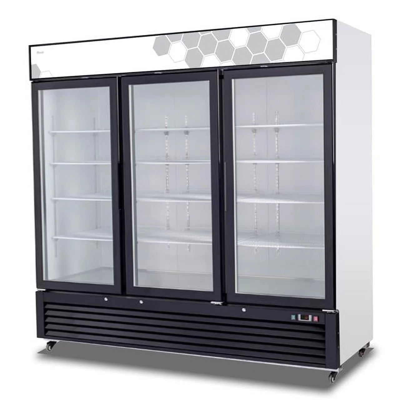 82 in. 72.0 cu. ft. Competitor Series Merchandiser Freezer, White & Black