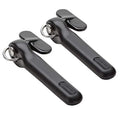 GoodCook Pack of 2 Safe Cut Manual Can Openers with Stainless Steel Cutting Blades, Black