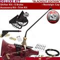 American Shifter  518 Shifter Kit Black 23 in. E Brake Cable Clamp Trim Kit for F399D