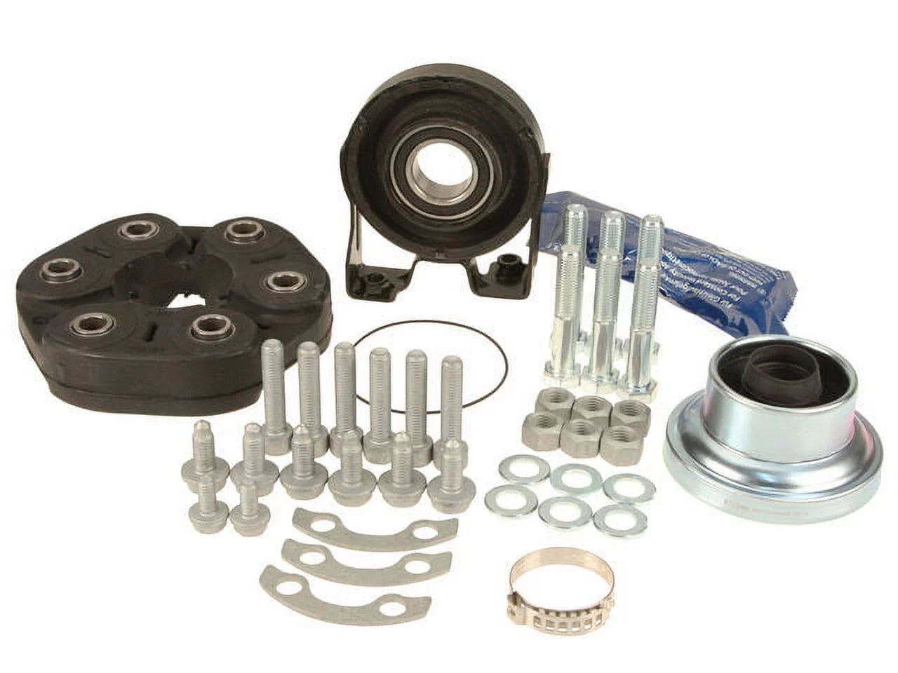 Driveshaft Support Bearing Kit with Flex Disc - Compatible with 2003 - 2006 Porsche Cayenne 2004 2005