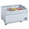 West Kitchen WTD-500Y 56 Glass Slide Top Ice Cream Display Freezer