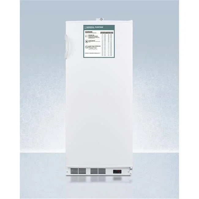 55.63 x 23.63 x 23 in. General Purpose Upright All-Refrigerator, White