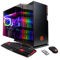 CyberPowerPC Gamer Xtreme VR Gaming Desktop Tower, Intel Core i7-8700, 16GB RAM, Nvidia GeForce GTX 1060, 1TB HD & 240GB SSD, Windows 10 Home, Black, GXiVR3800WST