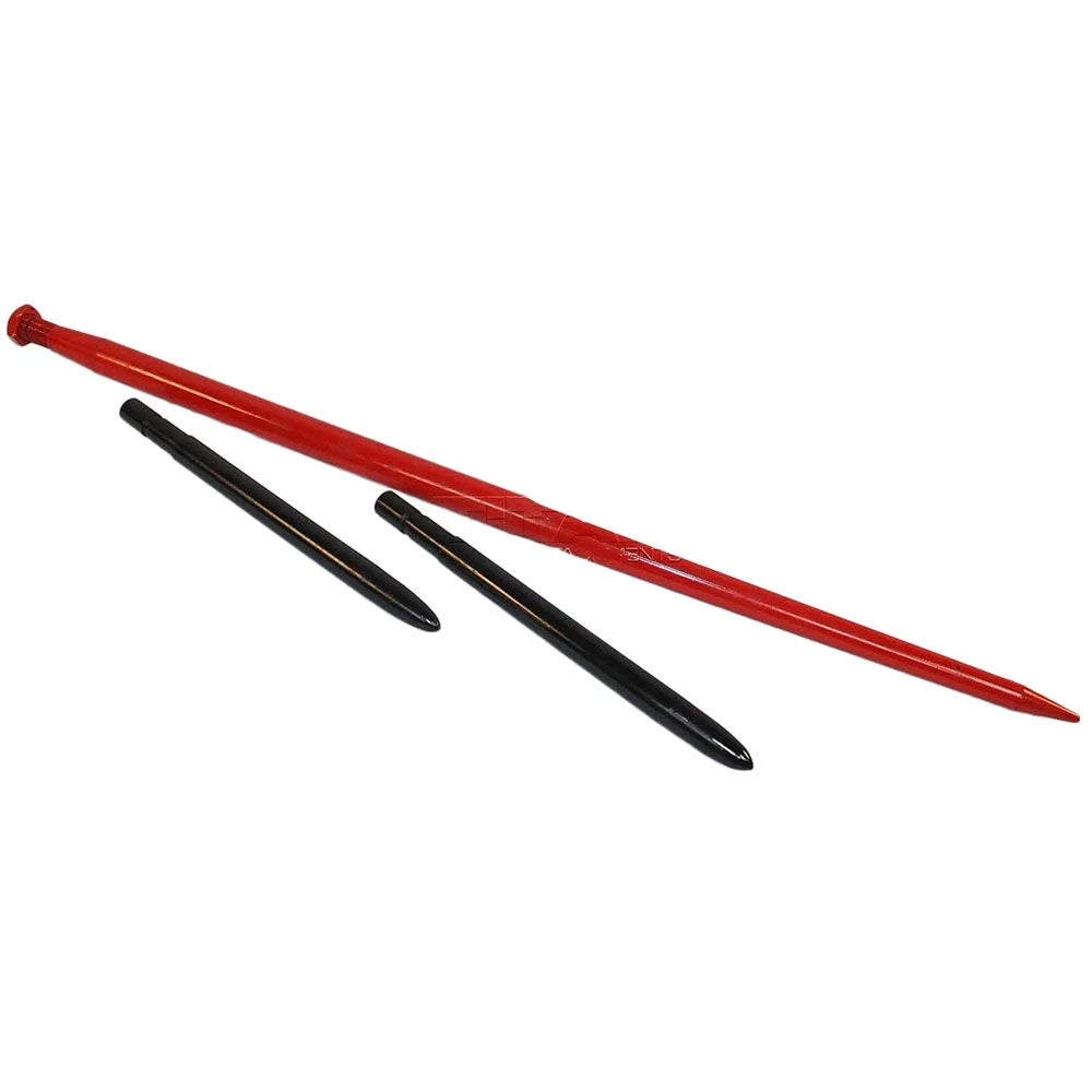 49 3000 lb Hay Spear with Stabilizer Spears bale spike fork tine (SS -WS -SS)