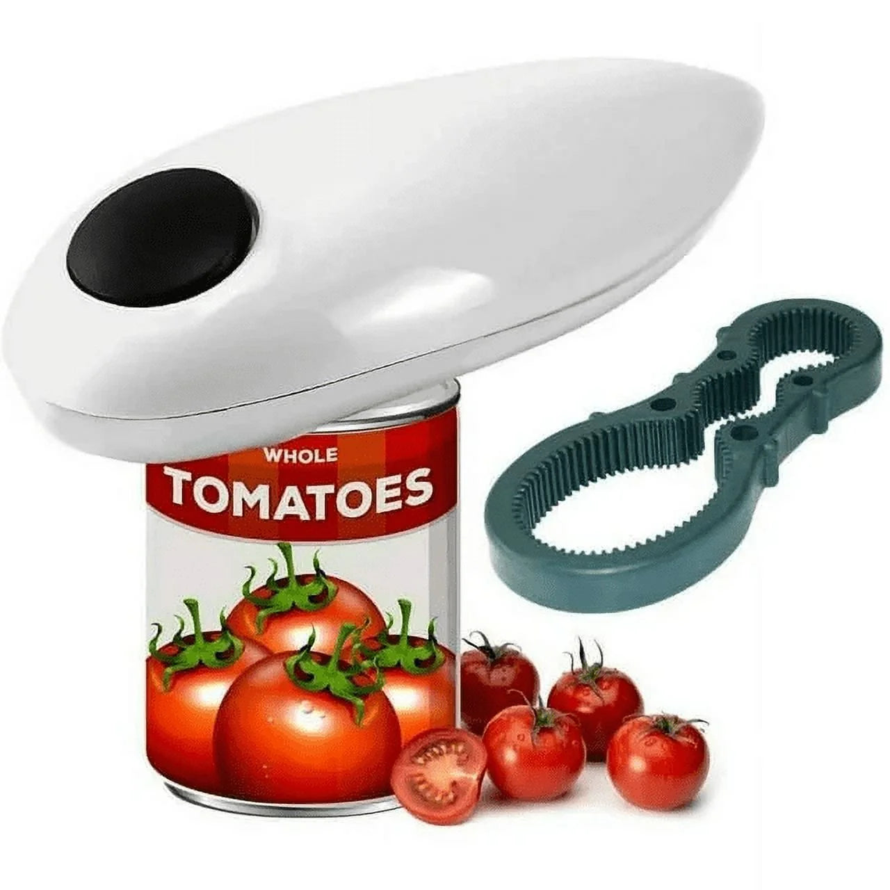 Electric Can Opener, Automatic Restaurant Can Openers for Seniors with Arthritis, Weak Hands, Chefs, Smooth Edge Electric Can Open