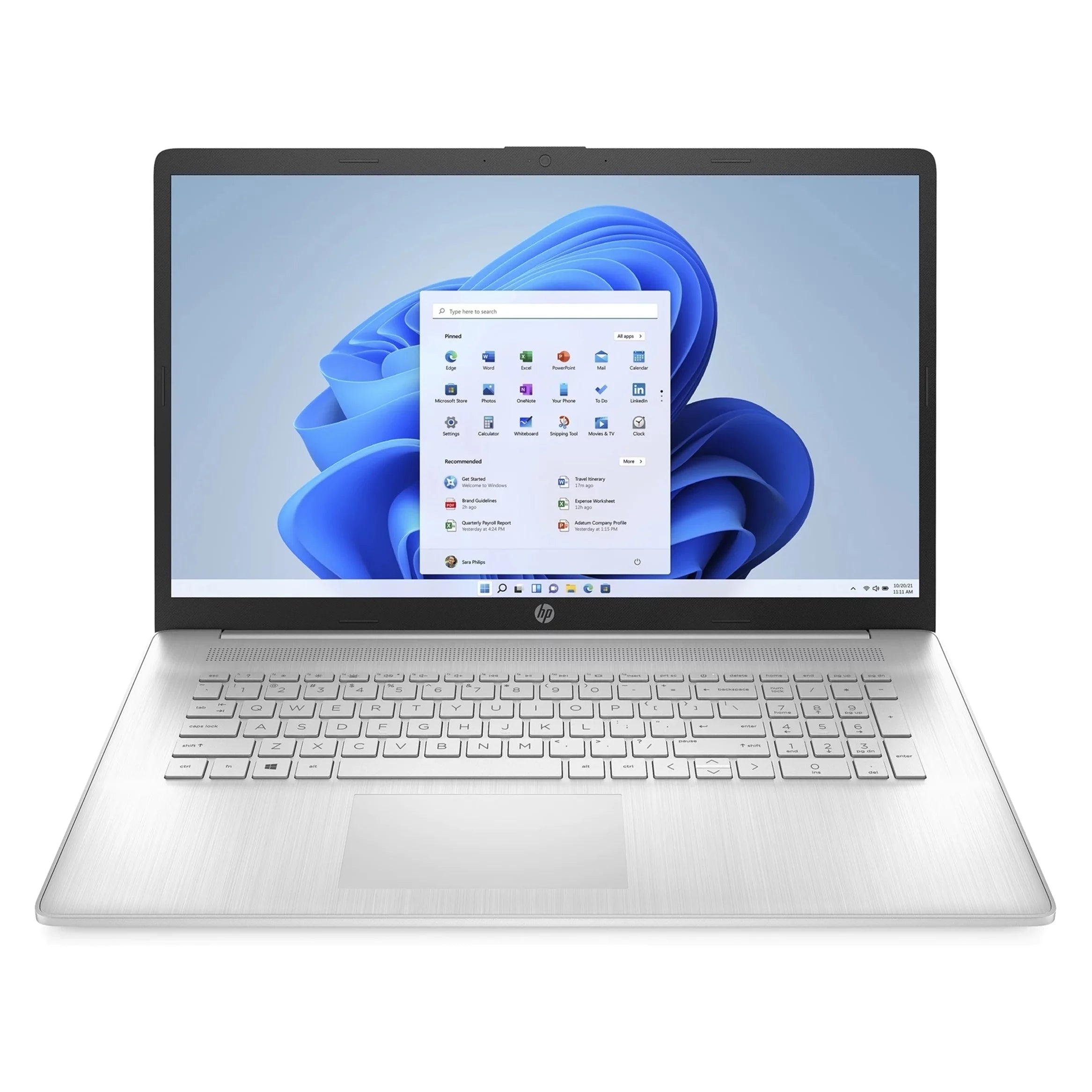 HP 17-CN0008 17.3 16GB 1TB+256GB SSD Core? i5-1135G7 2.4GHz Win10H,&nbsp;Natural Silver (Used)