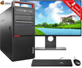 Lenovo ThinkCentre M900 Desktop Tower Computer, Intel Core i5-6400 upto 3.3GHz Processor, 16GB DDR4 Ram, 512GB M.2 SSD, New 20 inch LCD, Bto Keyboard and Mouse, Wi-Fi, Windows 10 Pro PC (Refurbished)